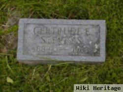 Gertrude E Stevens