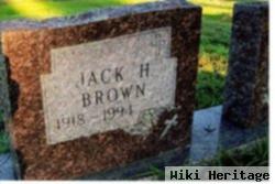 Jack H Brown