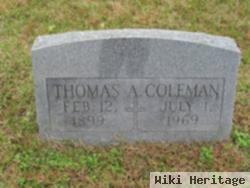 Thomas A Coleman