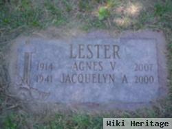 Agnes V. Larson Lester