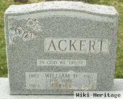 William H Ackert