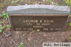 George E Rich
