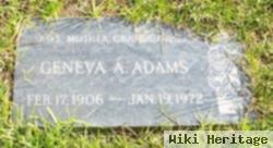 Geneva E Bales Adams