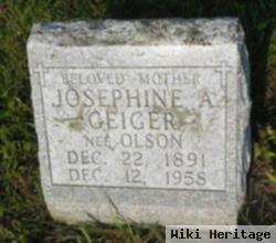 Josephine A. Olson Geiger