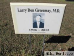 Larry Don Greenway