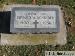 Edward W Schnider