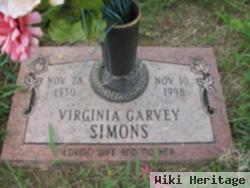 Virginia Garvey Simons