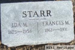 Francis Marion "frank" Starr