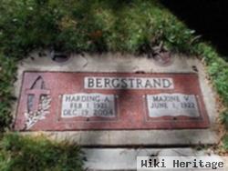 Harding A Bergstrand