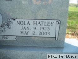 Nola Beatrice Hatley Flowe