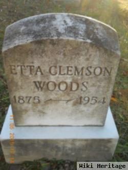 Etta Clemson Woods