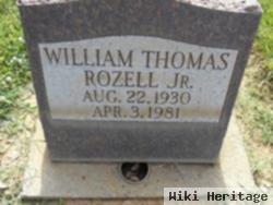 William Thomas Rozell, Jr