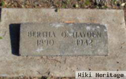 Bertha O. Dennison Hayden