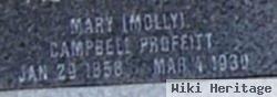 Mary Laura "molly" Campbell Proffitt