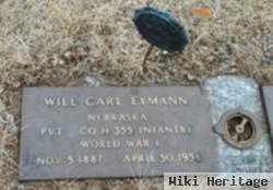 William Carl "will" Eymann