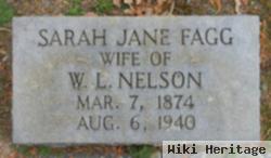 Sarah Jane Fagg Nelson