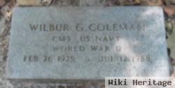 Wilbur G Coleman