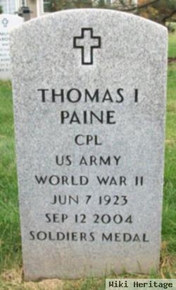 Thomas I Paine