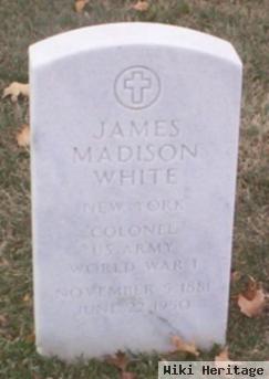 James Madison White