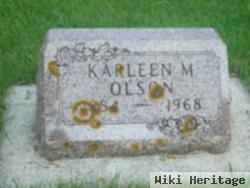 Karleen M Olson