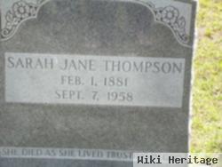 Sarah Jane Thompson