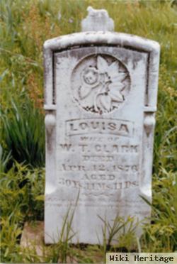 Louisa "or Eliza" Crump Clark