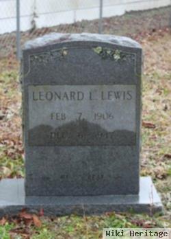 Leonard L Lewis