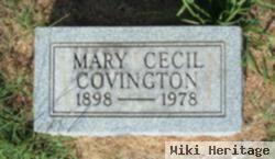 Mary Cecil Covington