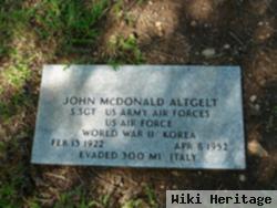 John Mcdonald Altgelt