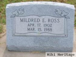 Mildred E Ross