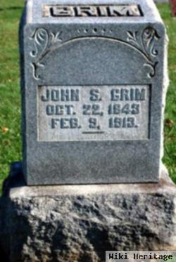 John S Grim