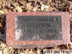 Mary Gabrella Martin Hayden