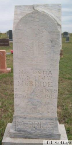 Cal Dona "dona" Ticer Mcbride