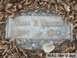 Clara Ella Miller Merckle