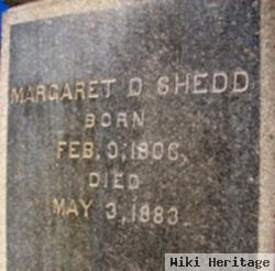 Margaret D Shedd