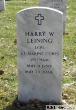 Harry William Leining