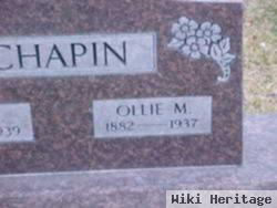 Ollie M. Chapin