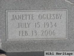 Janette Oglesby Dean