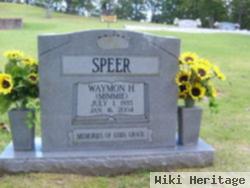 Waymon H Speer