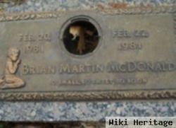 Brian Martin Mcdonald