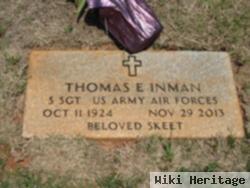 Thomas E Inman