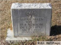 Sarah Jane Allen Newsom