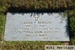 Lamar F Benson