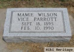 Mamie Wilson Vice Parrott