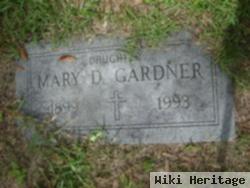 Mary D Gardner