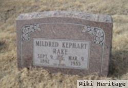 Mildred Kephart Rake