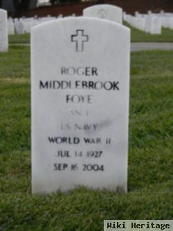 Roger Middlebrook Foye