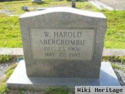 W Harold Abercrombie