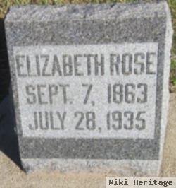 Elizabeth Tussing Rose