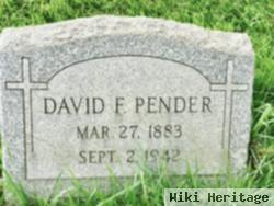 David F Pender